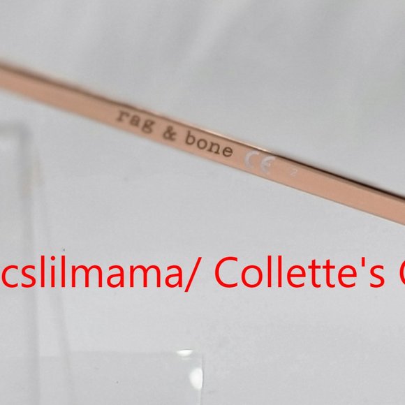 rag & bone 59 mm Round Metal Aviator Sunglasses - Picture 9 of 14